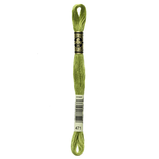 Mouliné Stranded Cotton:  8m: Skein - Tarragon