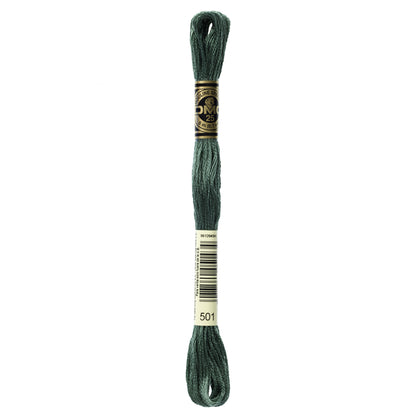 Mouliné Stranded Cotton:  8m: Skein - Pond Green