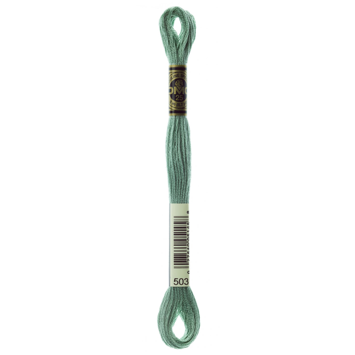 Mouliné Stranded Cotton:  8m: Skein - Thyme Green