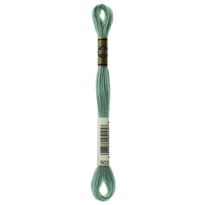 Mouliné Stranded Cotton:  8m: Skein - Thyme Green