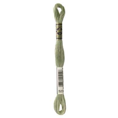 Mouliné Stranded Cotton:  8m: Skein - Green Ash