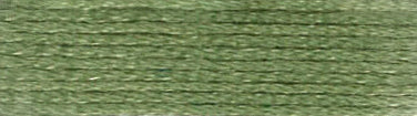 DMC Mouliné Stranded Cotton:  8m: Skein - Green Ash