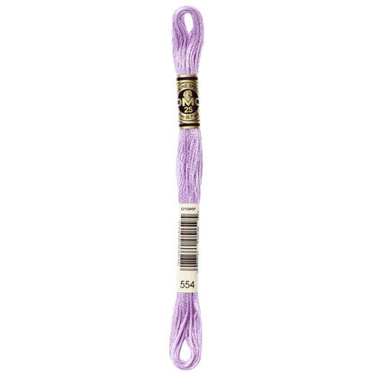Mouliné Stranded Cotton:  8m: Skein - Pastel Purple