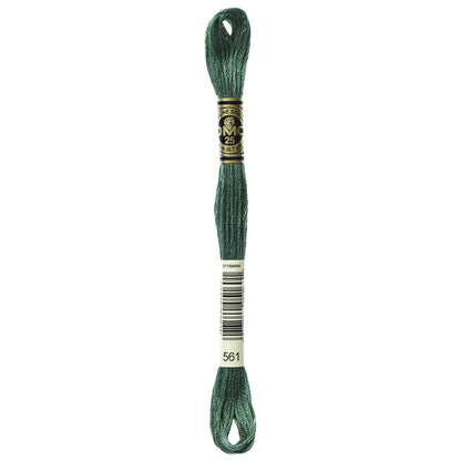 Mouliné Stranded Cotton:  8m: Skein - Cypress Green