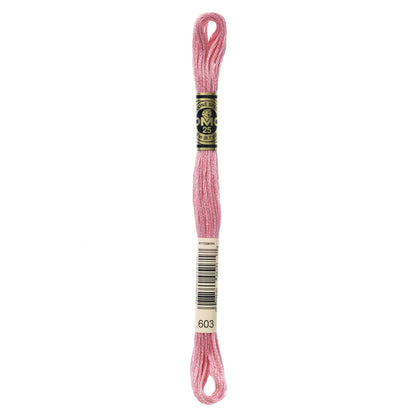 Mouliné Stranded Cotton:  8m: Skein - Macaroon Pink