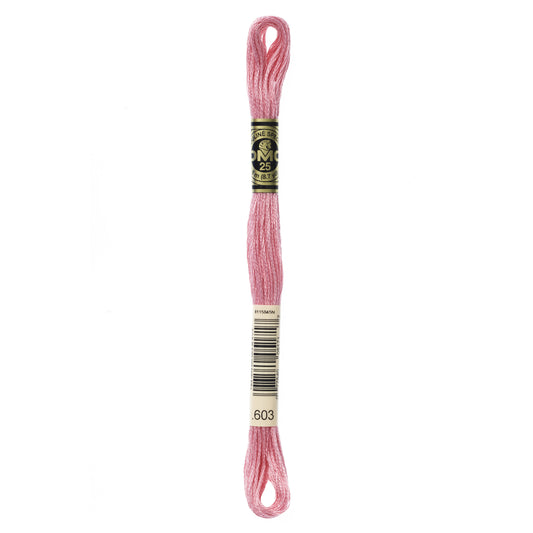 Mouliné Stranded Cotton:  8m: Skein - Macaroon Pink