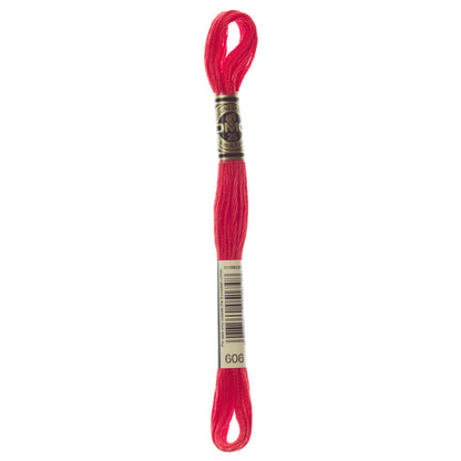 Mouliné Stranded Cotton:  8m: Skein - Bright Red