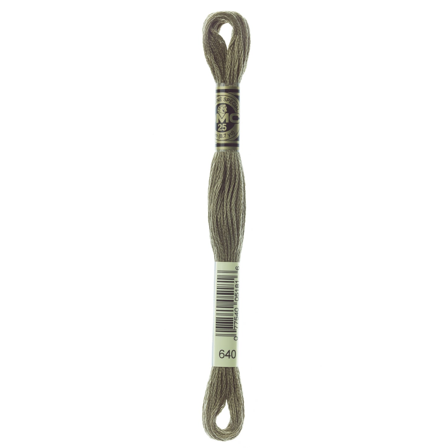 Mouliné Stranded Cotton:  8m: Skein - Grey Cobblestone