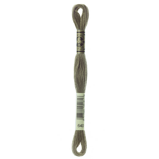 Mouliné Stranded Cotton:  8m: Skein - Grey Cobblestone