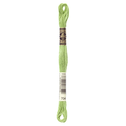 Mouliné Stranded Cotton:  8m: Skein - Lime