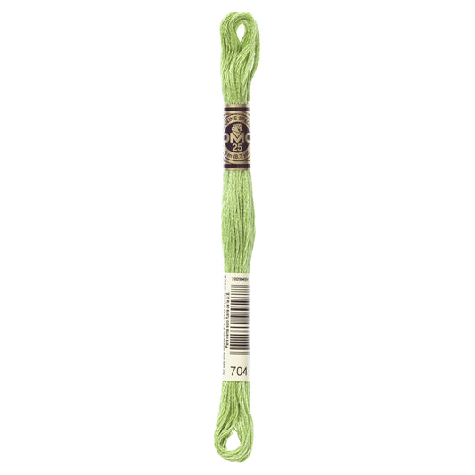 Mouliné Stranded Cotton:  8m: Skein - Lime