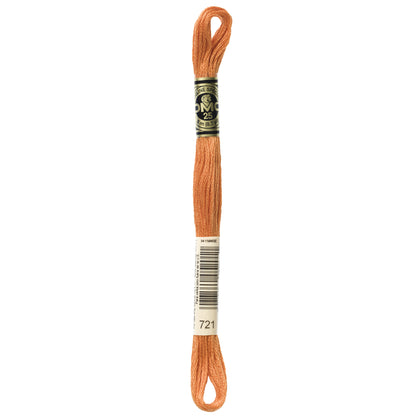 Mouliné Stranded Cotton:  8m: Skein - Papaya
