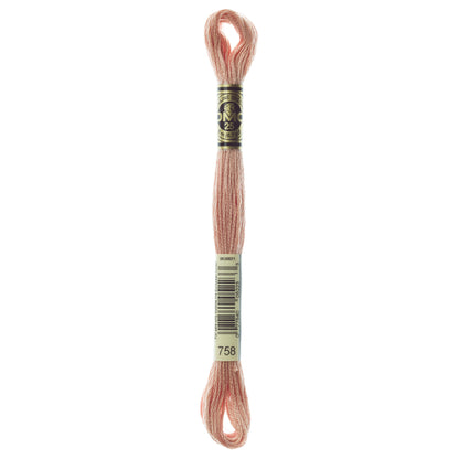 Mouliné Stranded Cotton:  8m: Skein - Pink Dawn