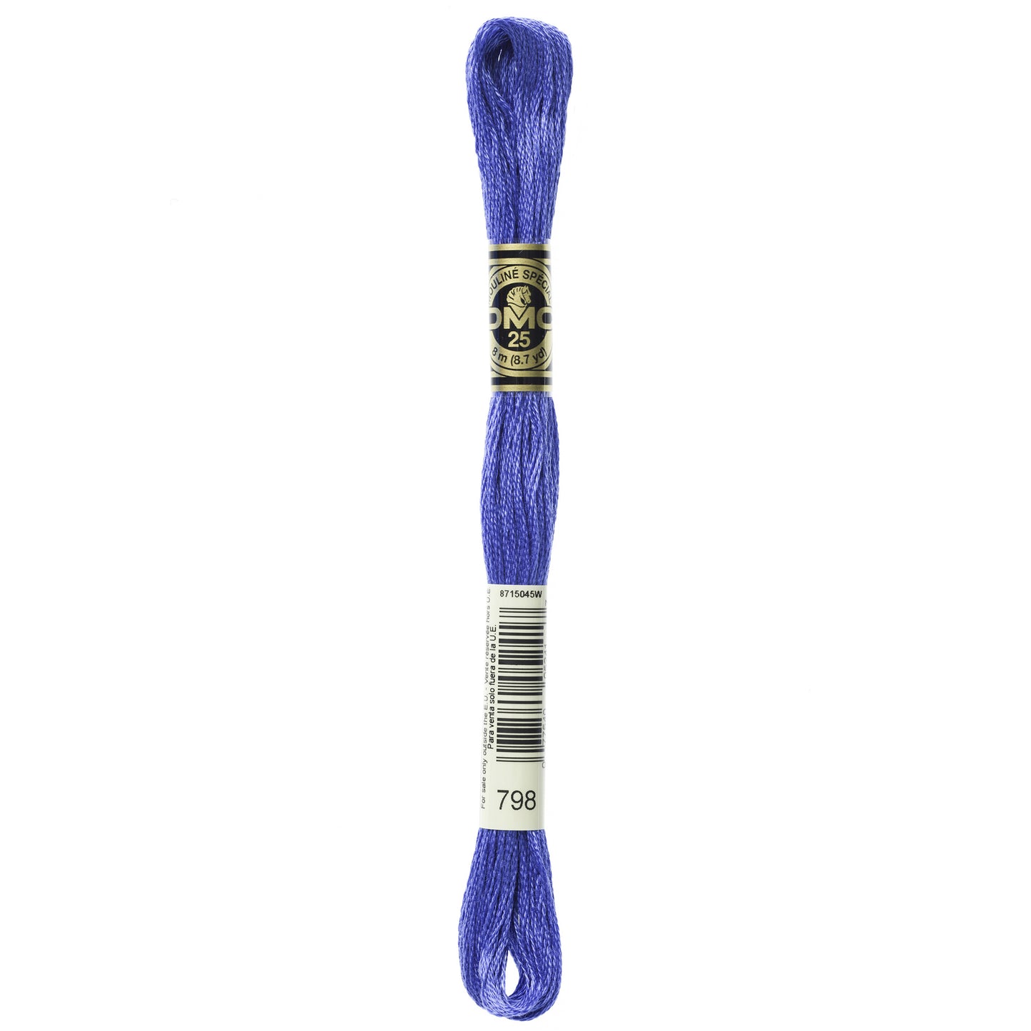 Mouliné Stranded Cotton:  8m: Skein - Cobalt Blue