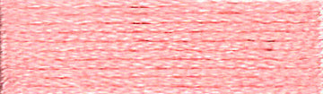 DMC Mouliné Stranded Cotton:  8m: Skein - Pearlescent Powder Pink
