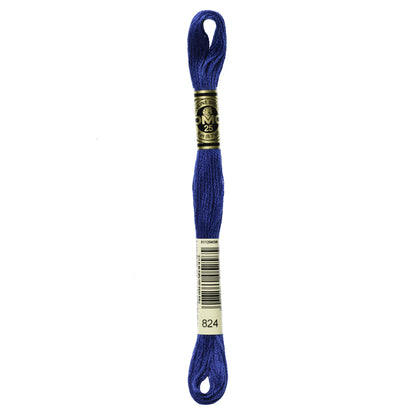 Mouliné Stranded Cotton:  8m: Skein - Marine Blue
