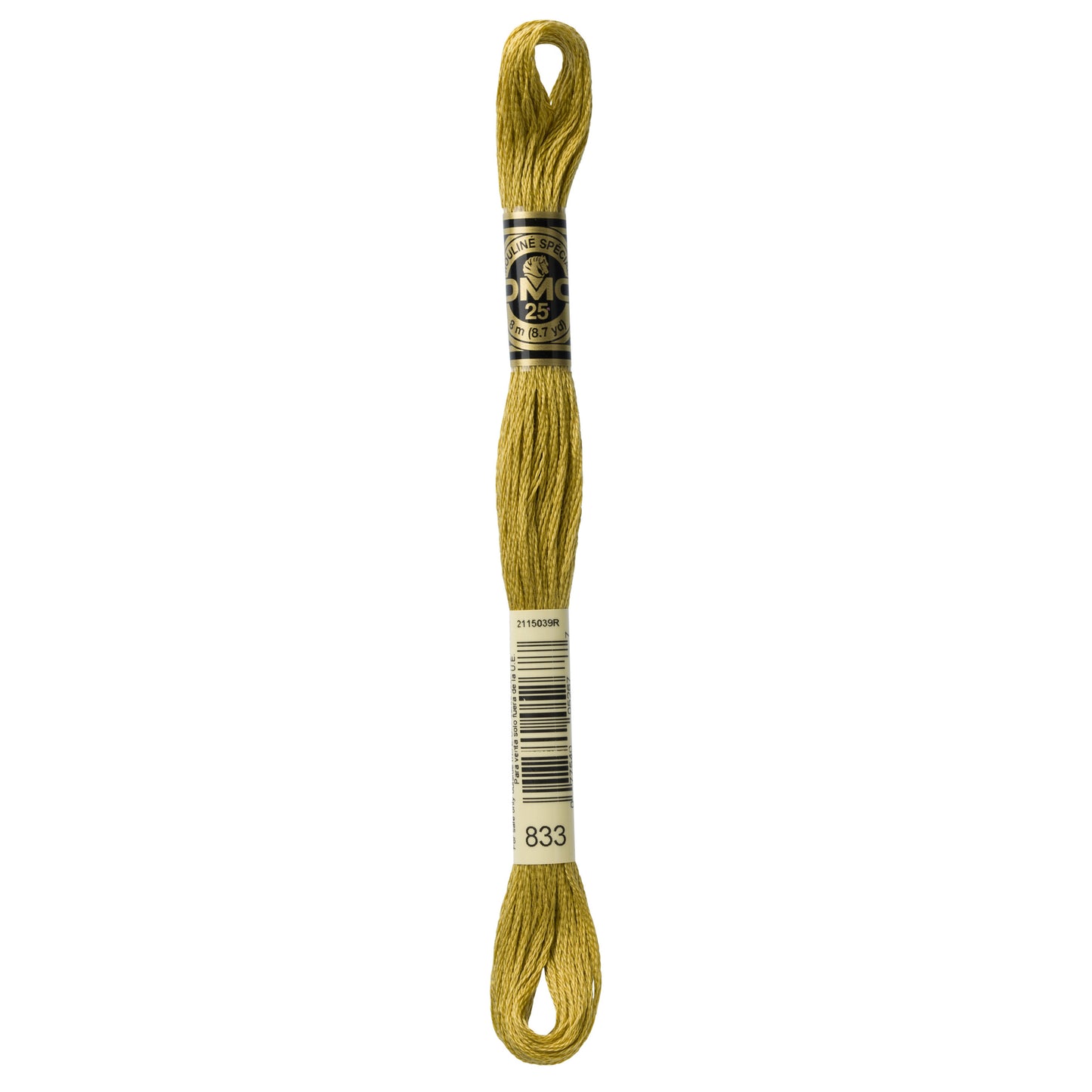 Mouliné Stranded Cotton:  8m: Skein - Brass