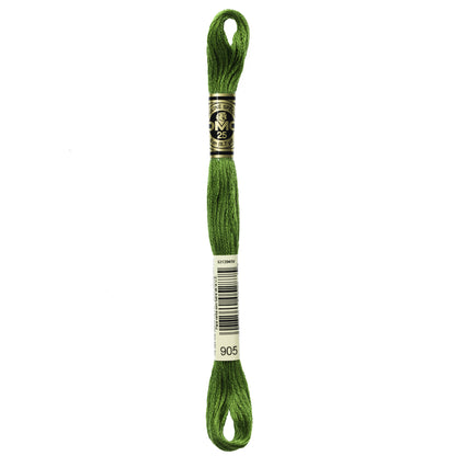 Mouliné Stranded Cotton:  8m: Skein - Budgie Green