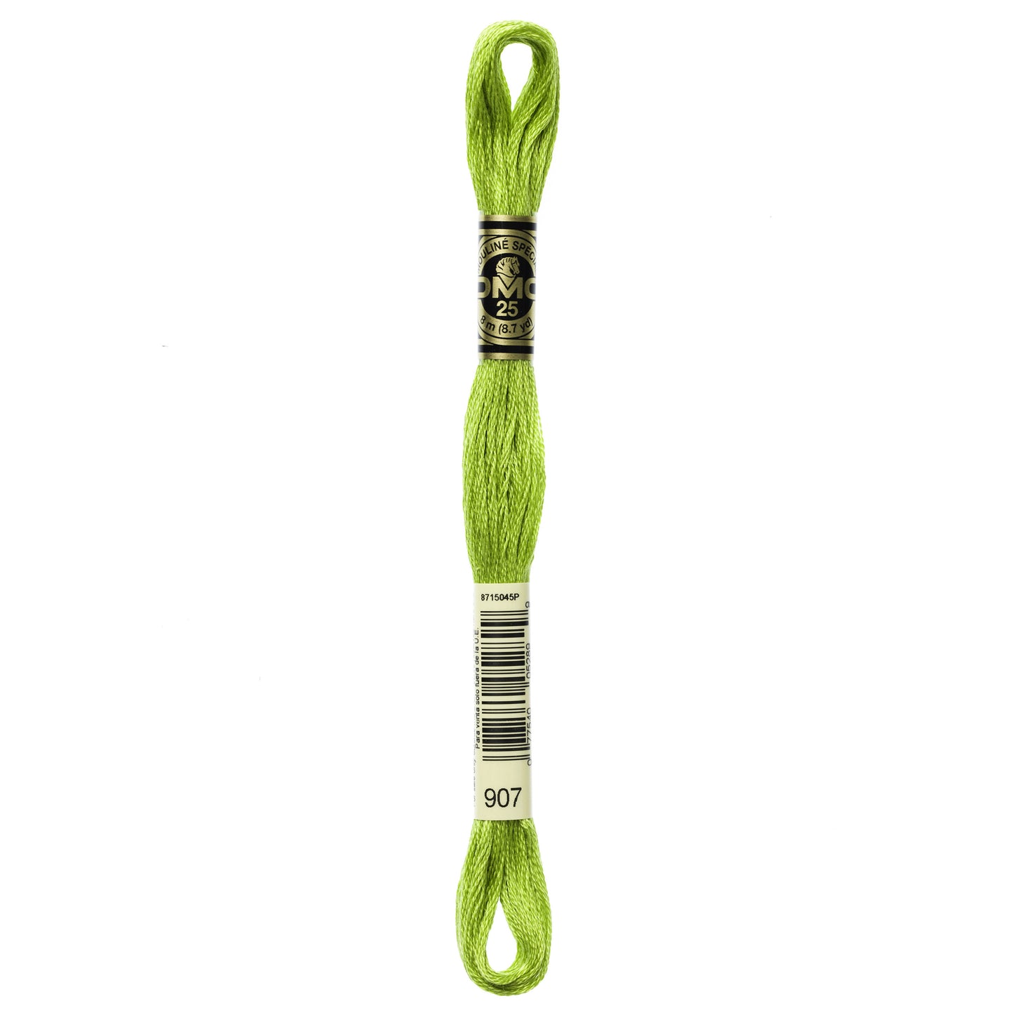 Mouliné Stranded Cotton:  8m: Skein - Granny Smith
