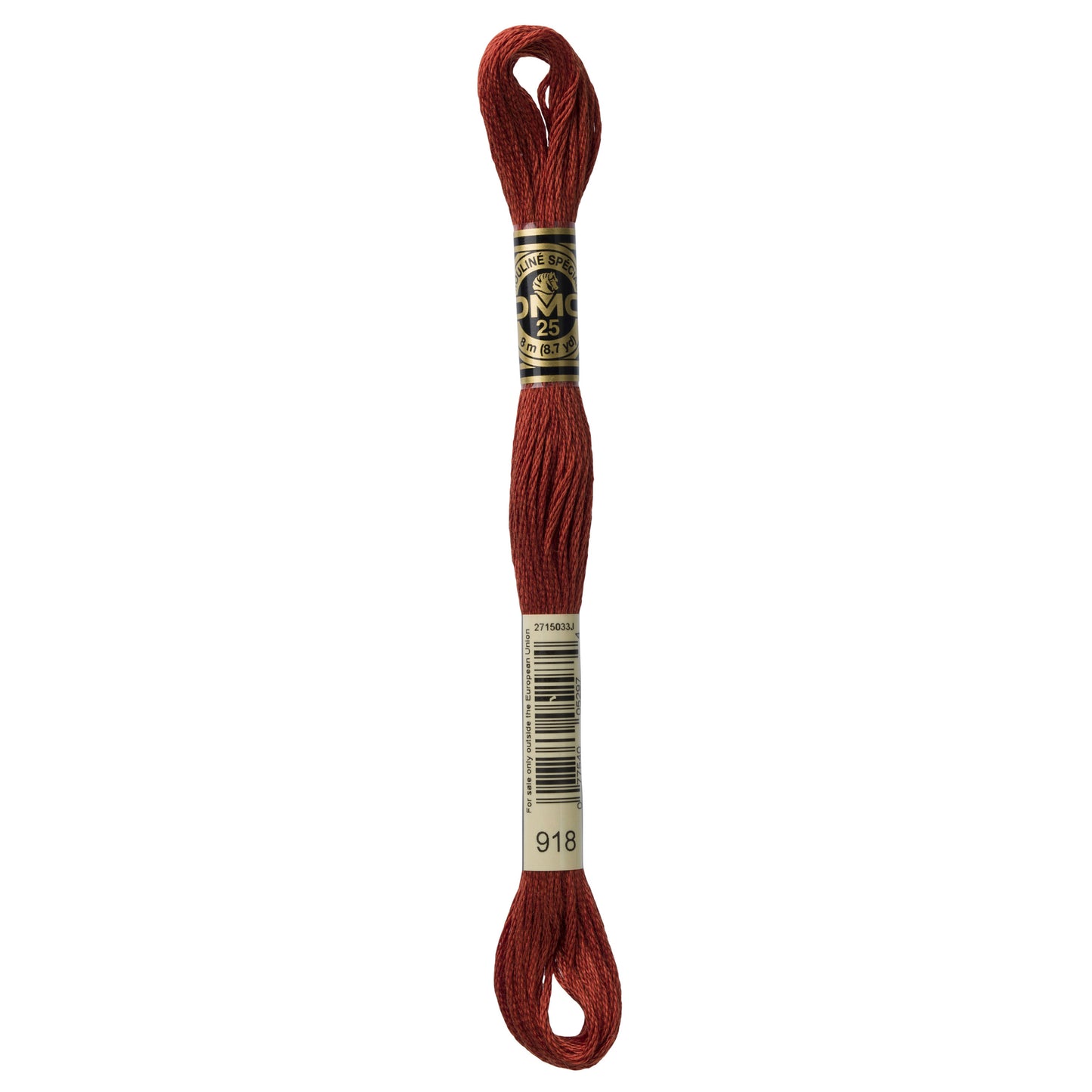 Mouliné Stranded Cotton:  8m: Skein - Rosewood