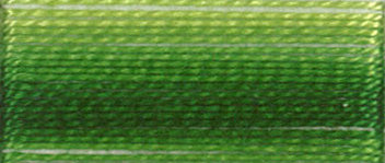 DMC Mouliné Stranded Cotton:  8m: Skein - Foliage Green Ombre