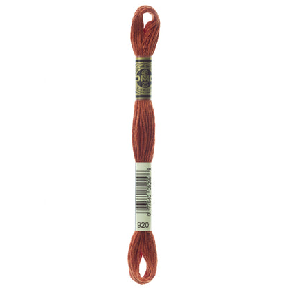 Mouliné Stranded Cotton:  8m: Skein - Sienna Ochre