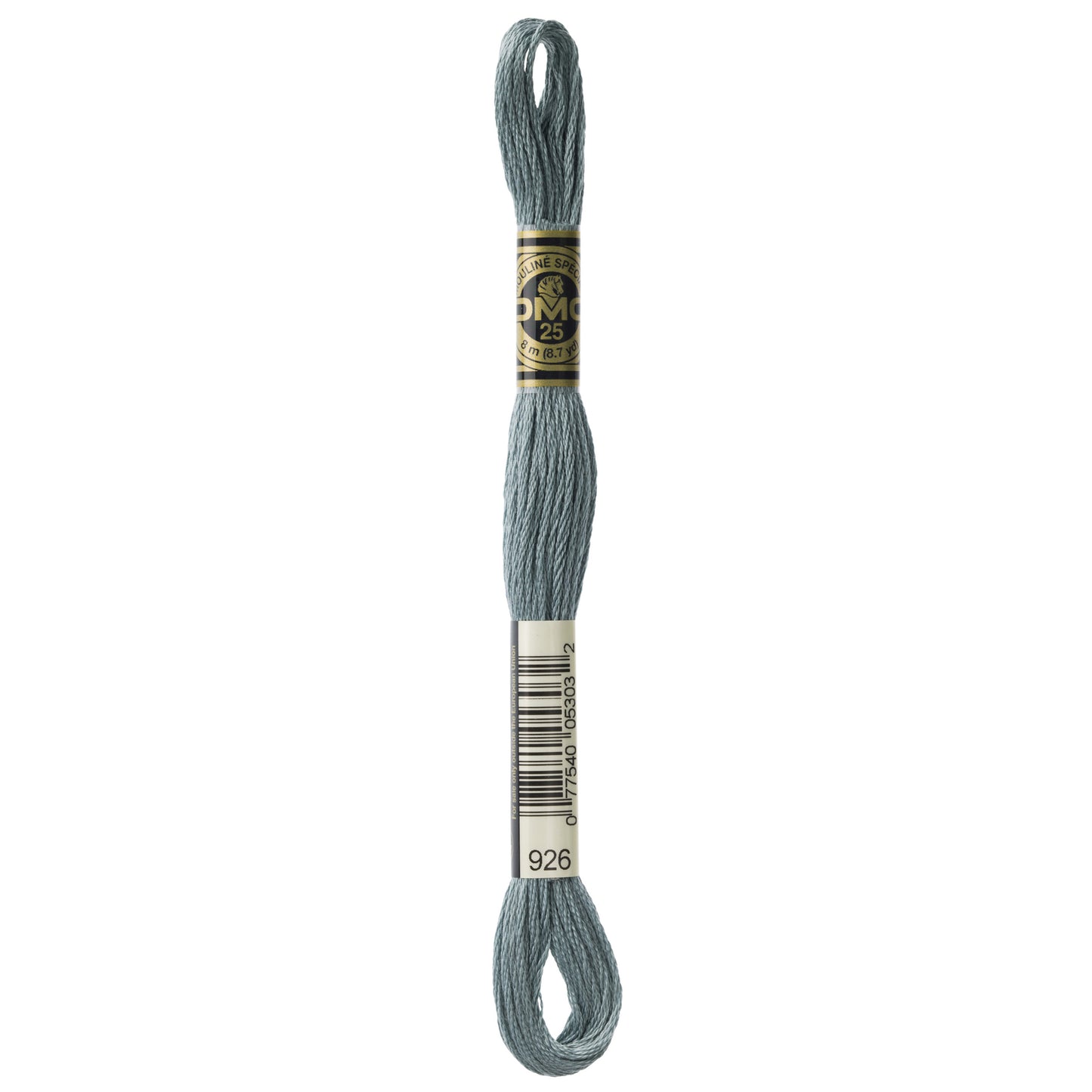 Mouliné Stranded Cotton:  8m: Skein - Grey Green