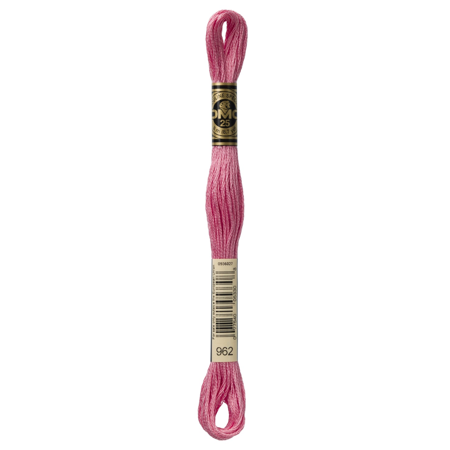 Mouliné Stranded Cotton:  8m: Skein - Antique Rose