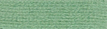 DMC Mouliné Stranded Cotton:  8m: Skein - Pearlescent Soft Green