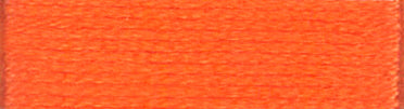DMC Mouliné Stranded Cotton:  8m: Skein - Neon Orange
