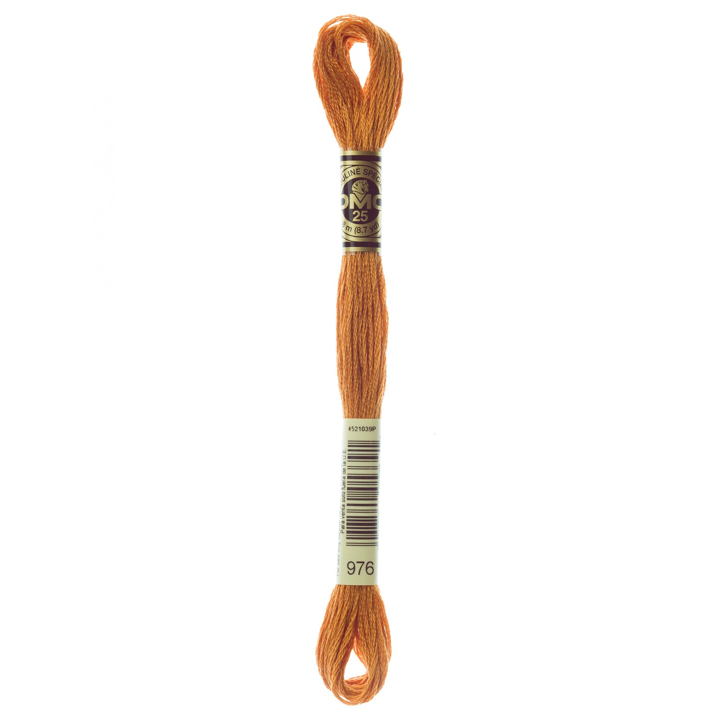 Mouliné Stranded Cotton:  8m: Skein - Nutmeg