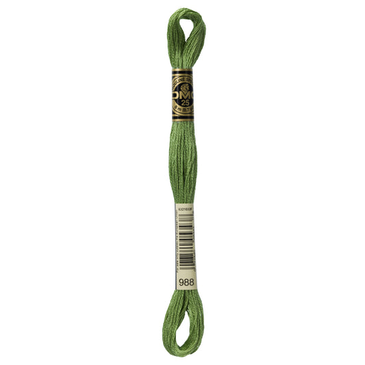 Mouliné Stranded Cotton:  8m: Skein - Verbena Stem