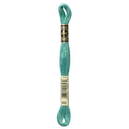 Mouliné Stranded Cotton:  8m: Skein - Mint