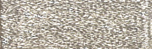 DMC Light Effects Thread:  8m: Skein - Metallic Town Mouse Grey