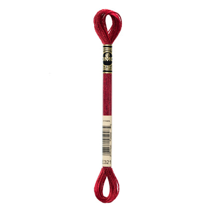 Light Effects Thread:  8m: Skein - Metallic Carmine Red