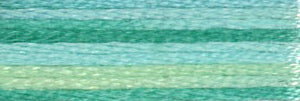 DMC Mouline Colour Variations:  8m: Skein - Mermaid