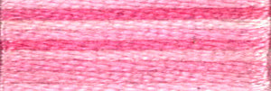 DMC Mouline Colour Variations:  8m: Skein - Candy Stripe