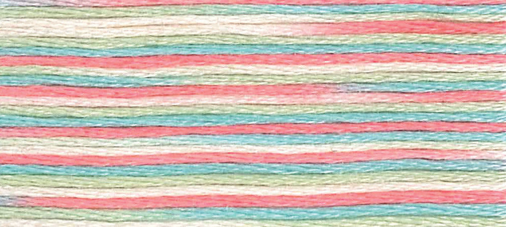 DMC Mouline Colour Variations:  8m: Skein - Ice Cream Stand