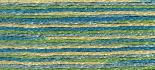 DMC Mouline Colour Variations:  8m: Skein - Lilly Pond
