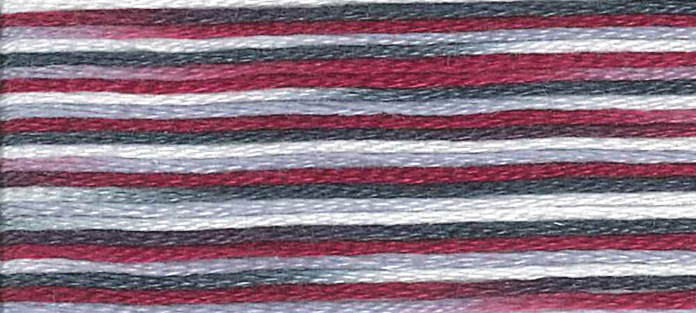 DMC Mouline Colour Variations:  8m: Skein - Midnight Carnival