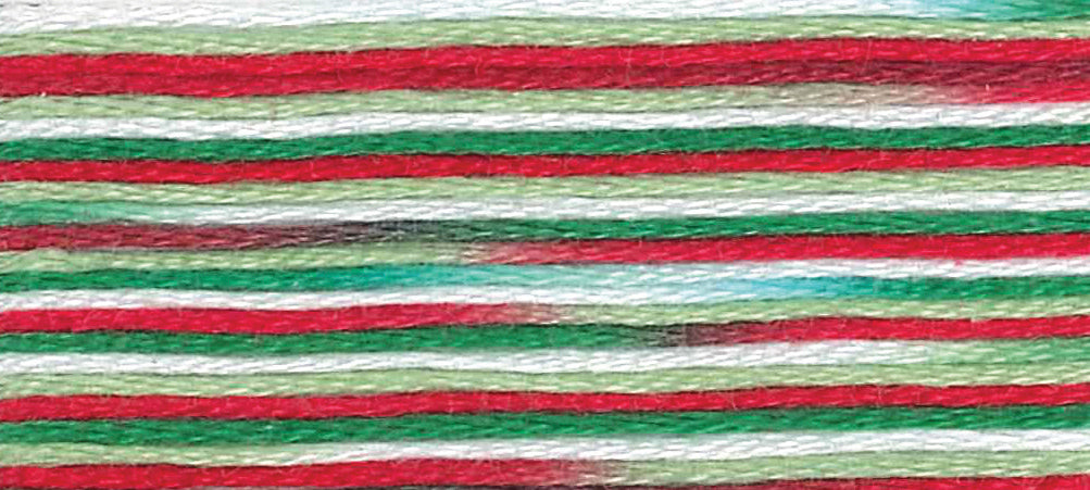 DMC Mouline Colour Variations:  8m: Skein - Festive Sprinkle