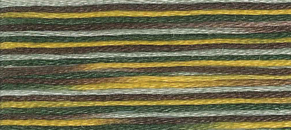 DMC Mouline Colour Variations:  8m: Skein - Sunflower Fields