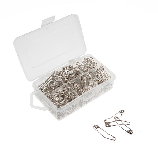 Curved Safety Pins - designed for Quilters - 38mm: 150 Pieces