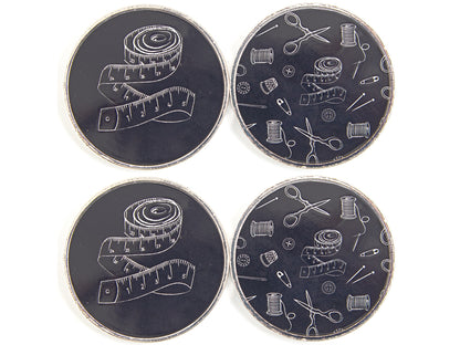 Pattern Weights 4 in a tin - Notions