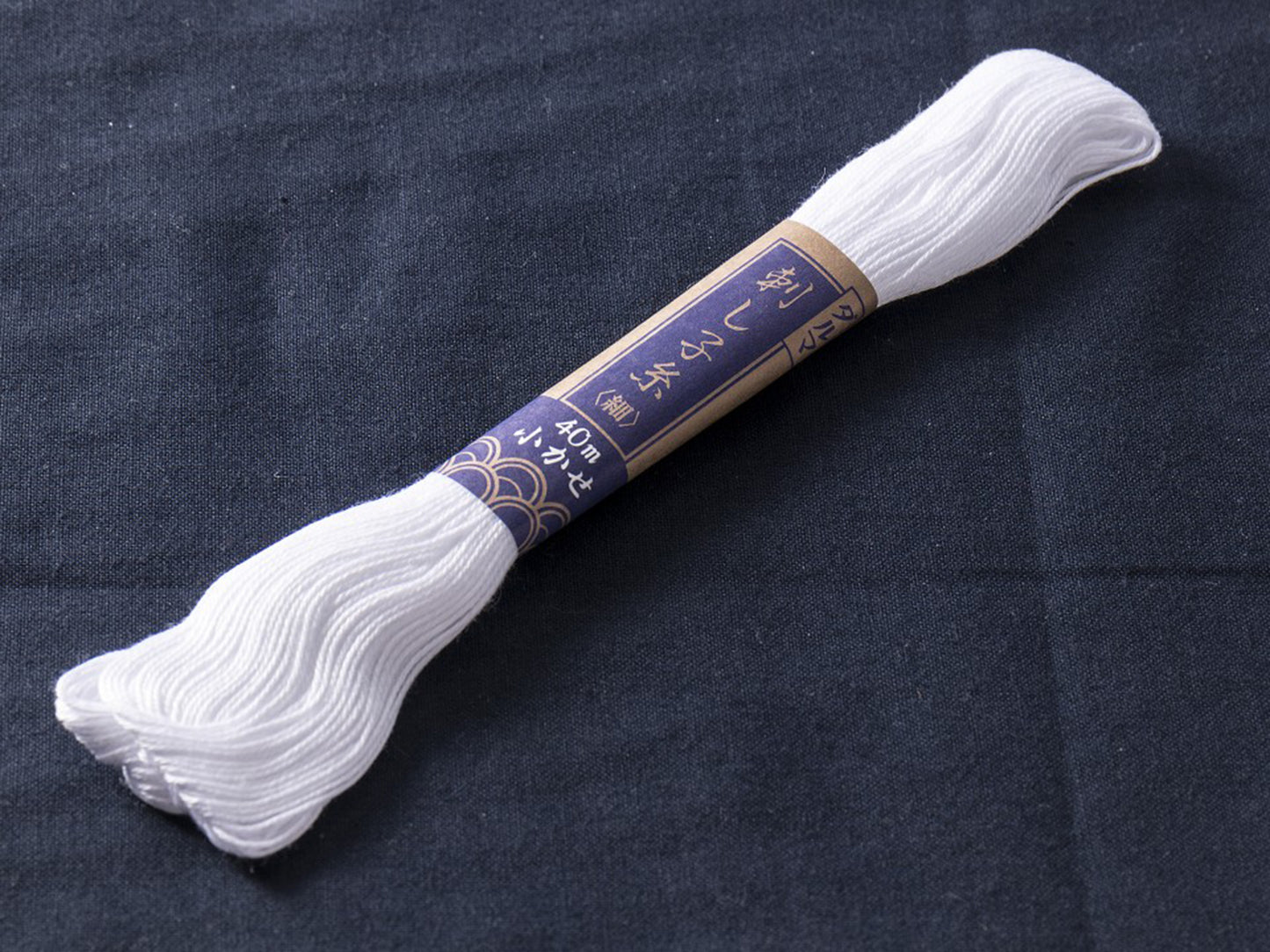 Sashiko: Cotton Thread: 40m: White