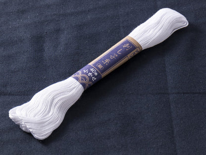 Sashiko: Cotton Thread: 40m: White