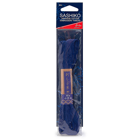 Sashiko: Cotton Thread: 40m: Navy
