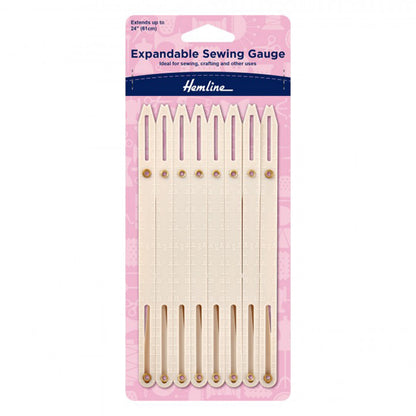 Button Guide, expandable sewing measure