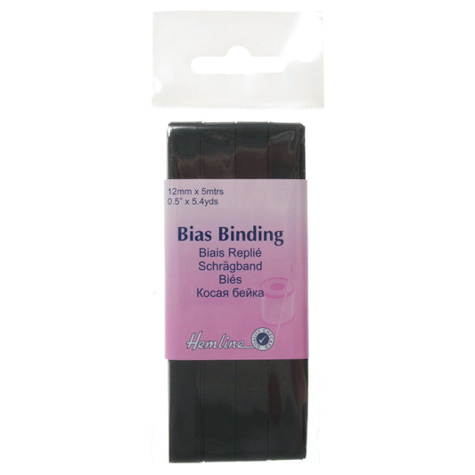 Trim: Bias Binding: Polycotton: 5m x 12mm: Bottle