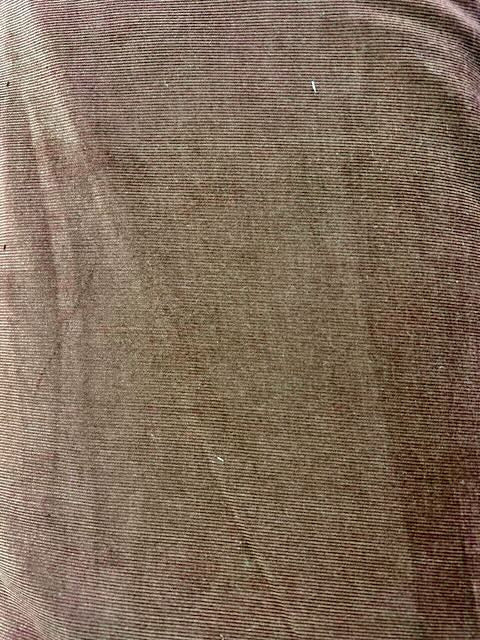 Dark Brown Cotton Needlecord